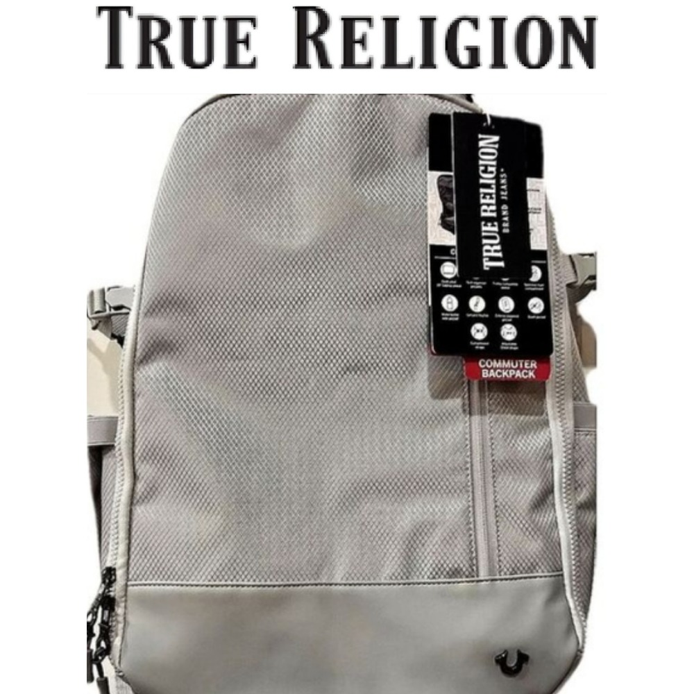 True Religion Dome Backpack- Grey